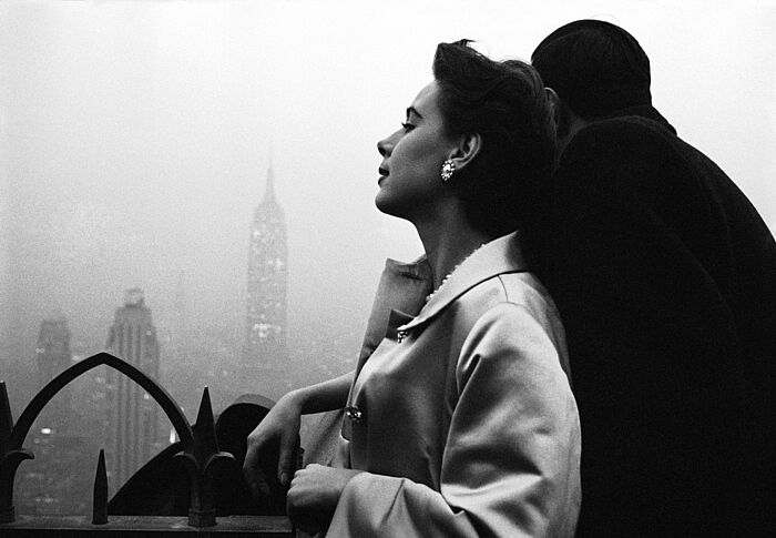 Drusilla Beyfuss, NY City, USA 1956 fotografiert von Eve Arnold